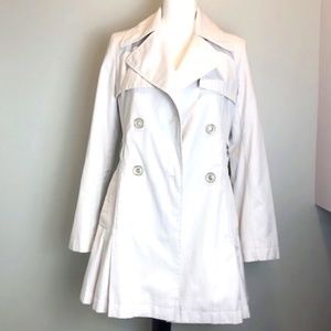 SZ S Double Breasted Belted Trench/Rain Coat Via Spiga